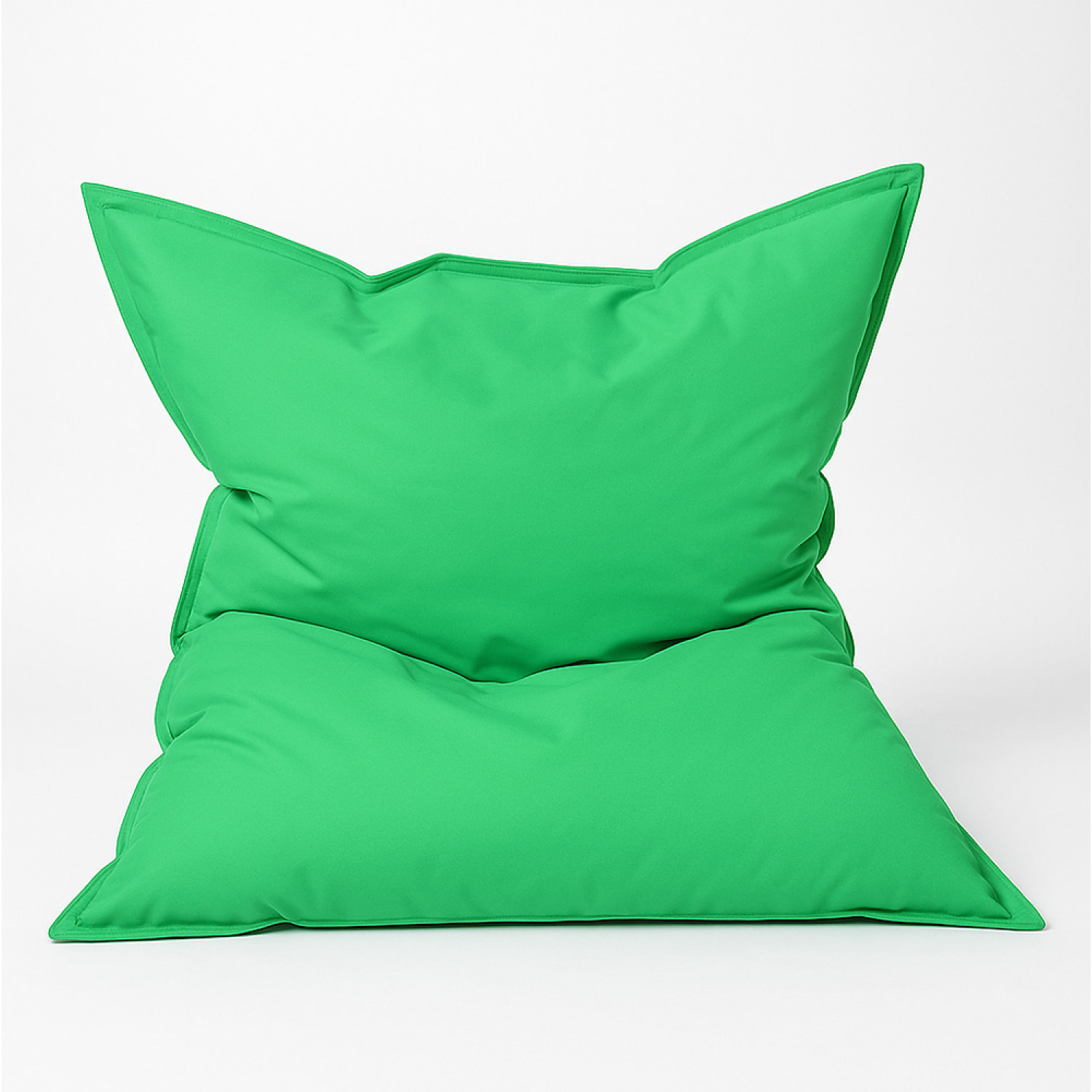 Pouf rectangulaire d'extérieur XXL 180x140cm vert THIES