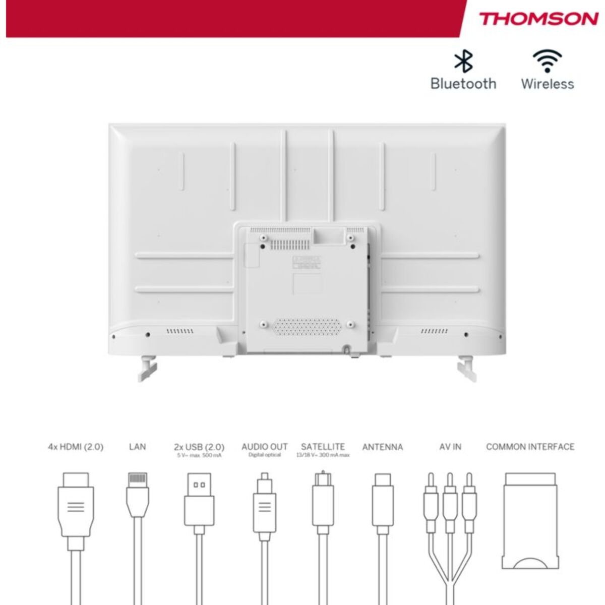 TV LED THOMSON 50UA5S13W Android TV