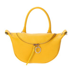 Borsa a mano da donna - Modello Mae - Vera pelle - 26.0 x 13.0 x 8.0 cm