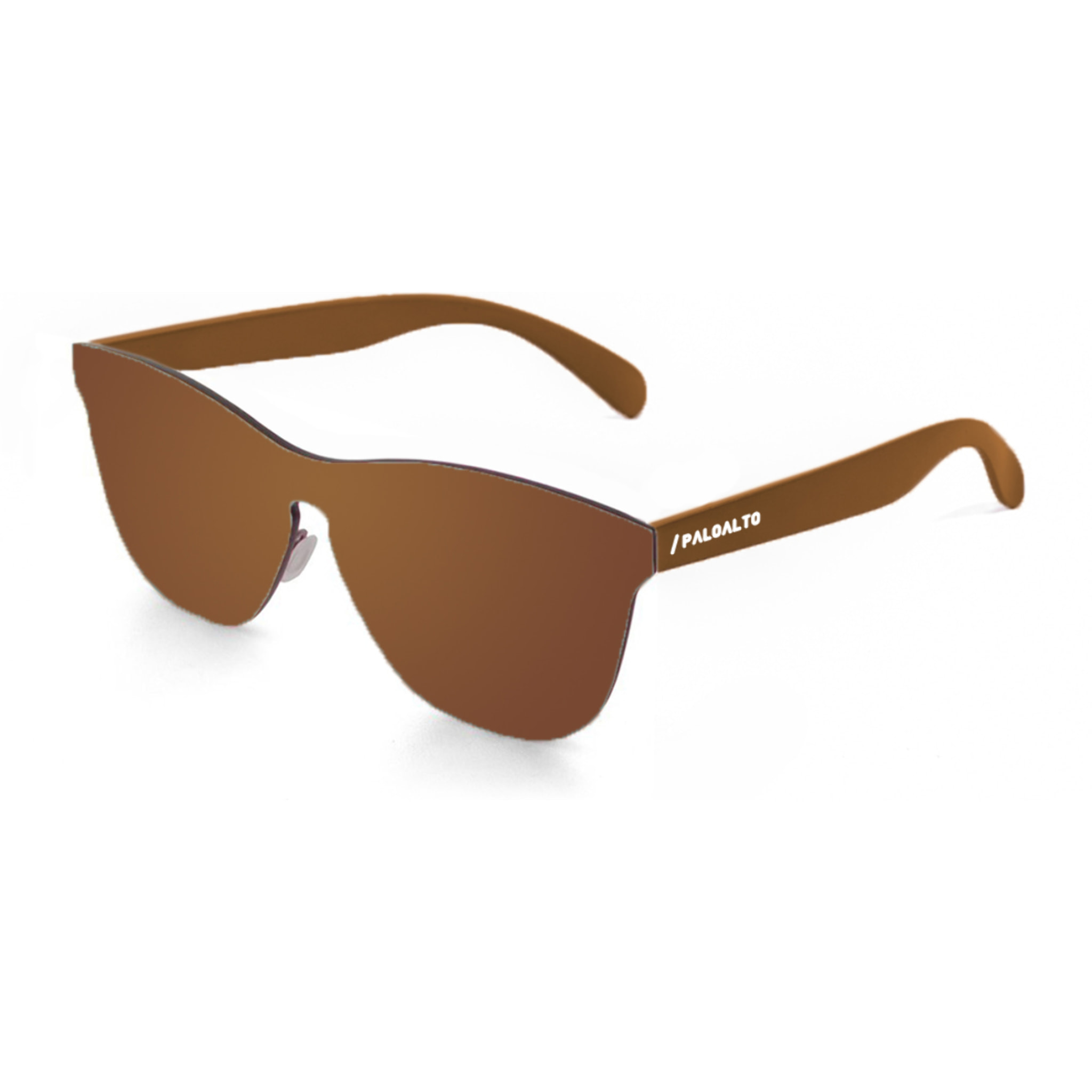 Gafas de sol PALO ALTO SIENA - Plana marrón y patillas marrón