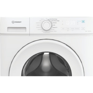 Lave linge hublot INDESIT IMA864MYTIMEFR - 8 kg - 1400 tr/min - Classe A - Moteur induction