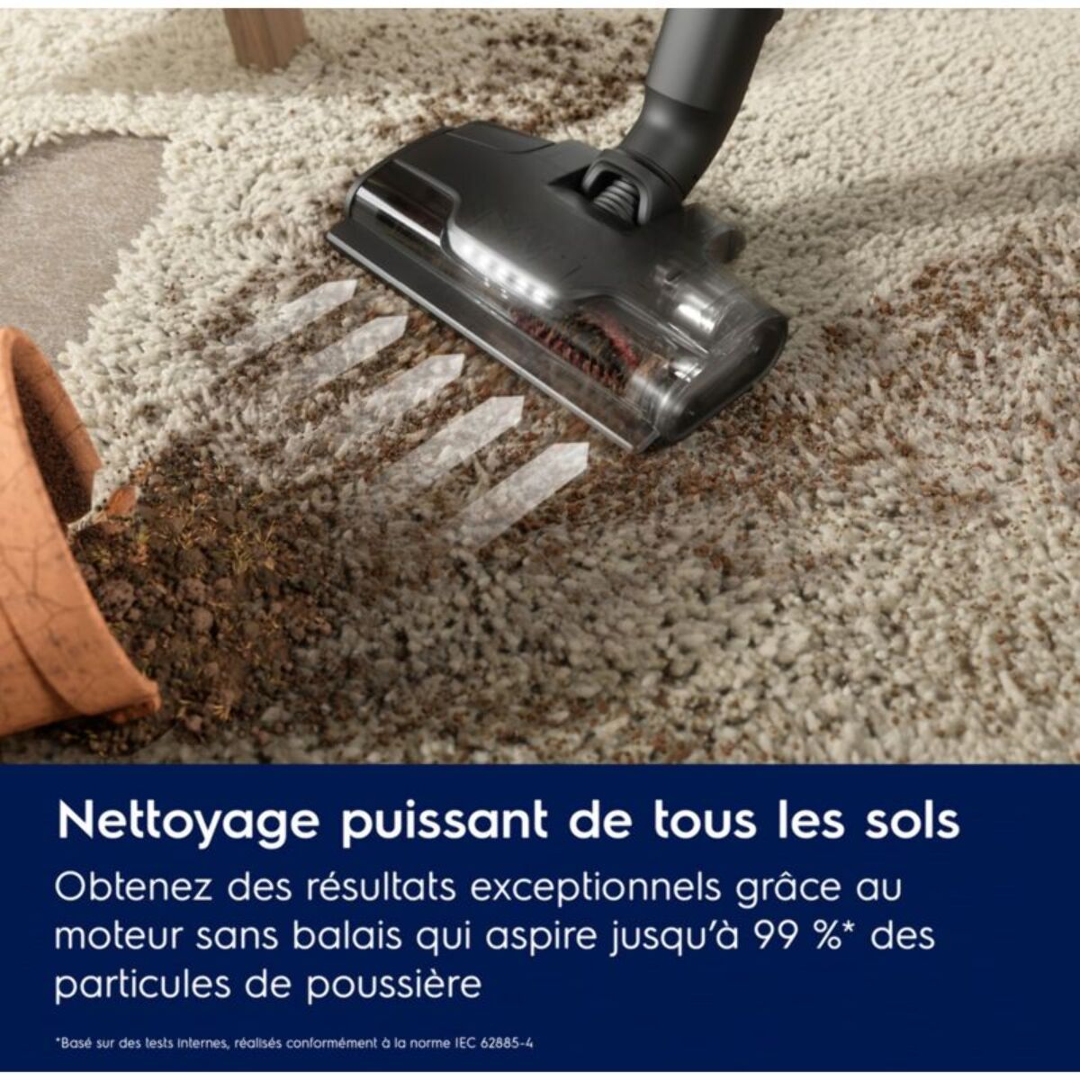 Aspirateur balai ELECTROLUX EP83UB25SH 800