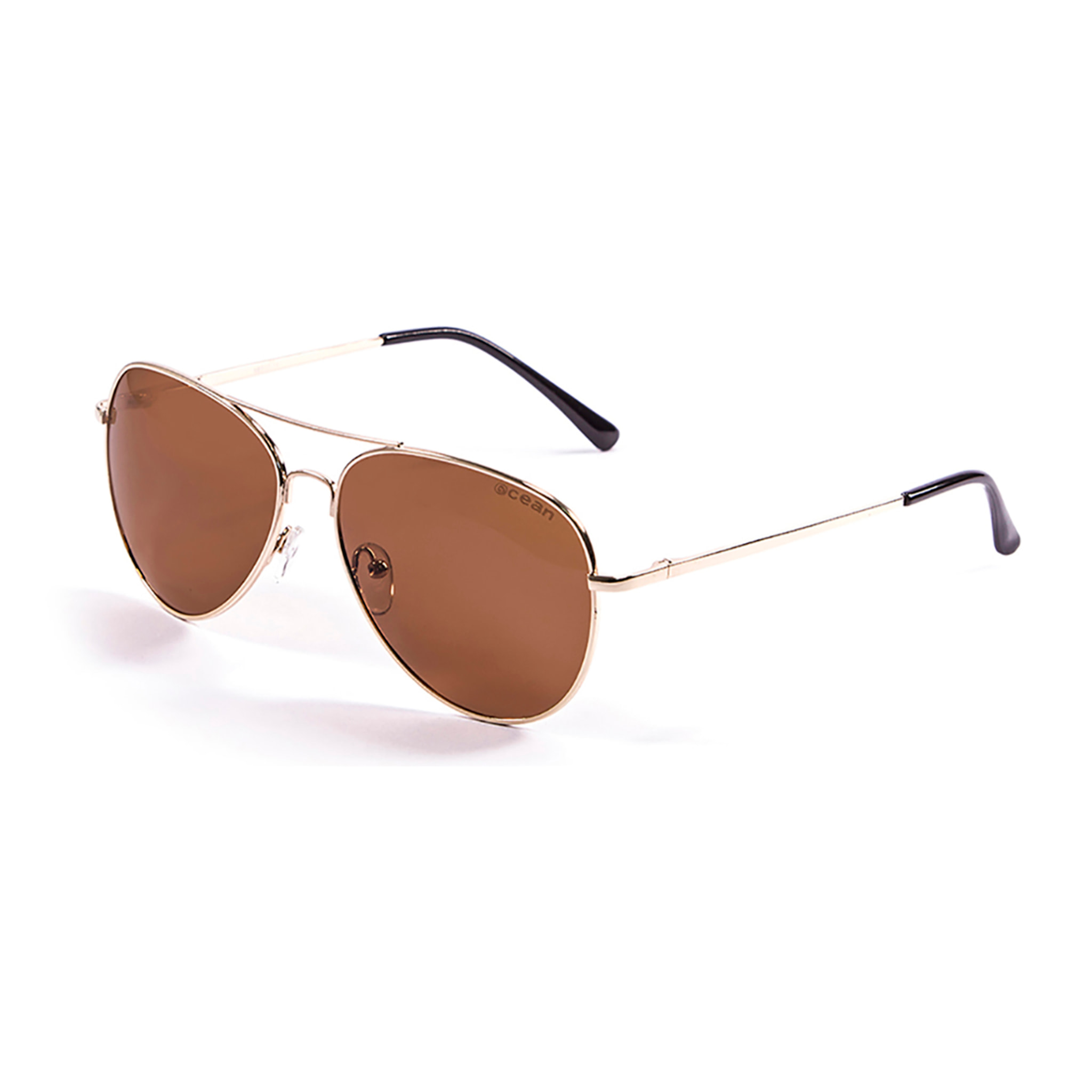 Gafas de sol OCEAN CIRCLE - Plateado brillante / Azul transparente