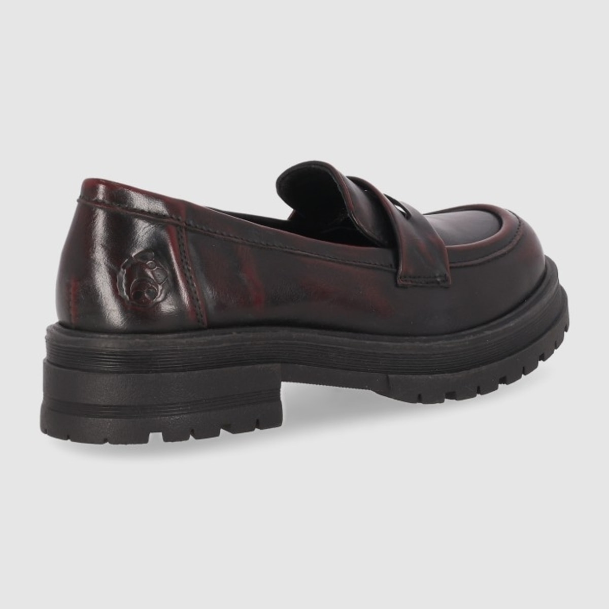 Zapatos - Burdeos - Tacón: Bajo