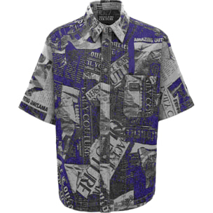 Versace Jeans Couture camicia uomo effetto denim