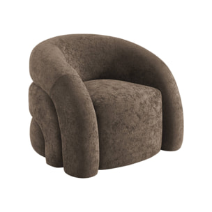 Fauteuil organique tissu 1 place RENBO
