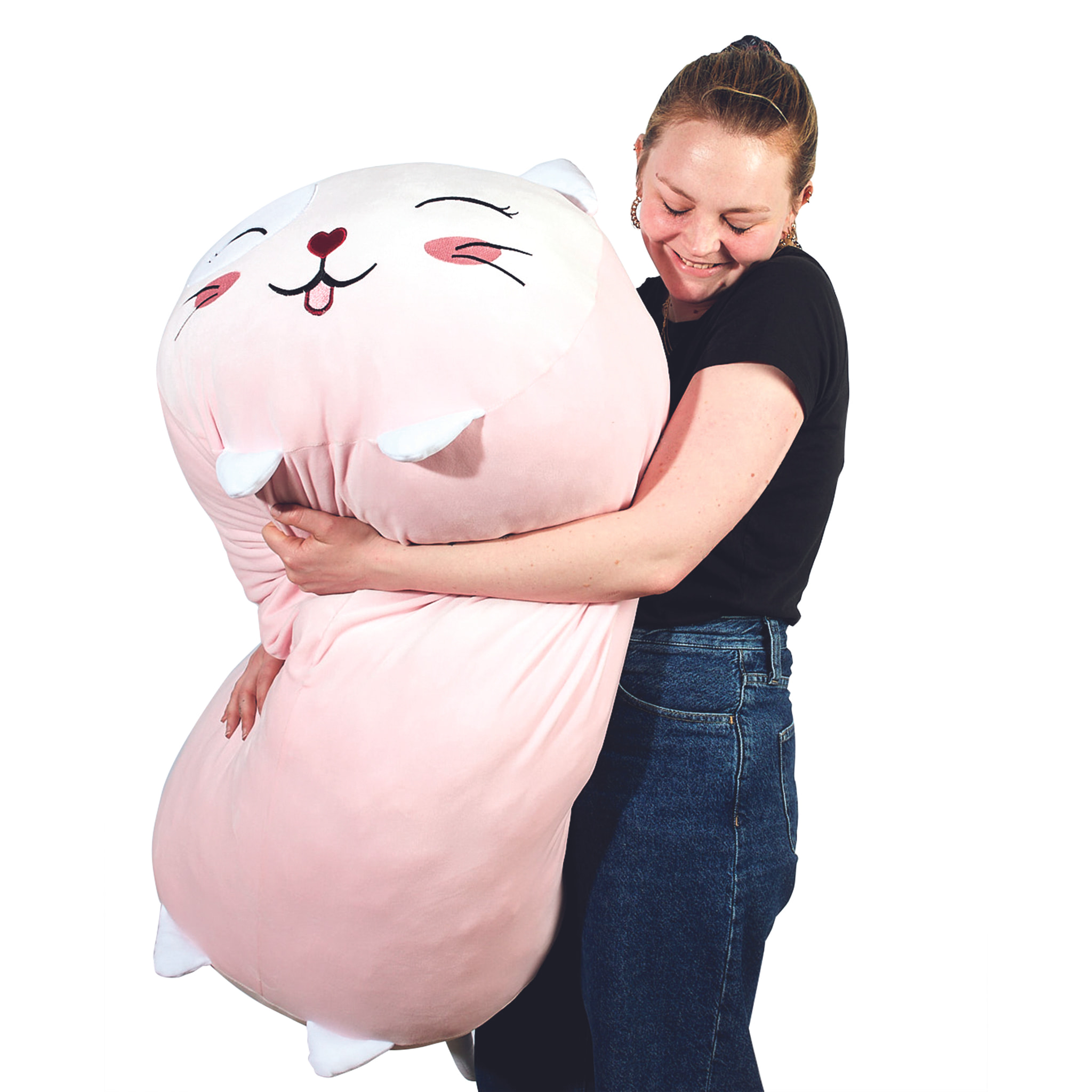 PELUCHE COUSSIN CHAT XXL