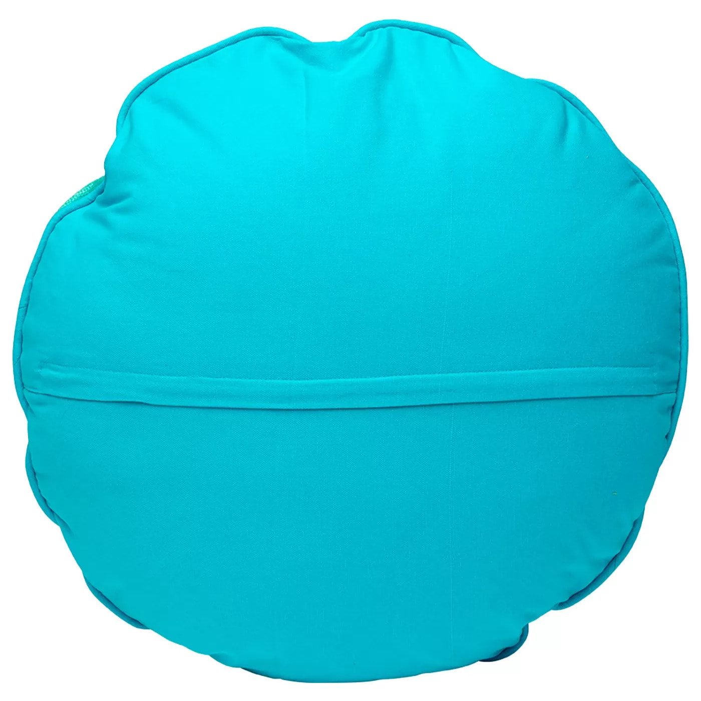 Coussin Icon croix turquoise et noir Kare Design