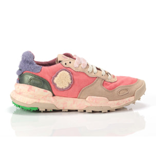 Sneakers Satorisan Chacrona Linen Blush Pink Viola