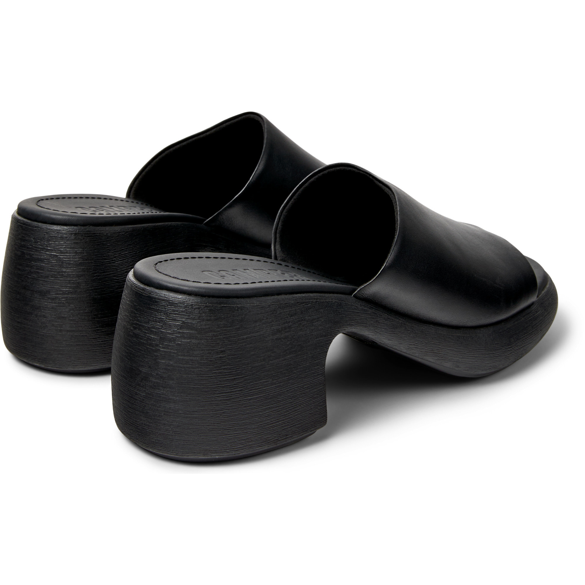 Sandalias - CAMPER Thelma Sandal - Negro - Cuero liso