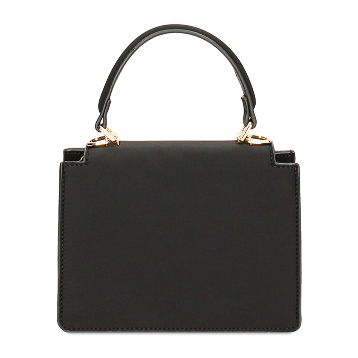 Minibag nera piccola in tessuto