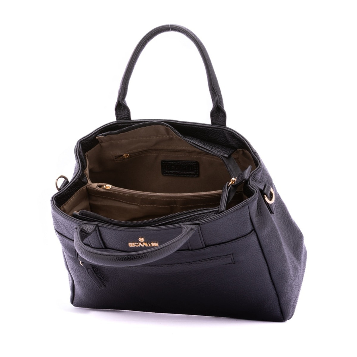 Borsa a mano da donna - Modello False - Ecopelle - 30.0 x 22.0 x 10.0 cm