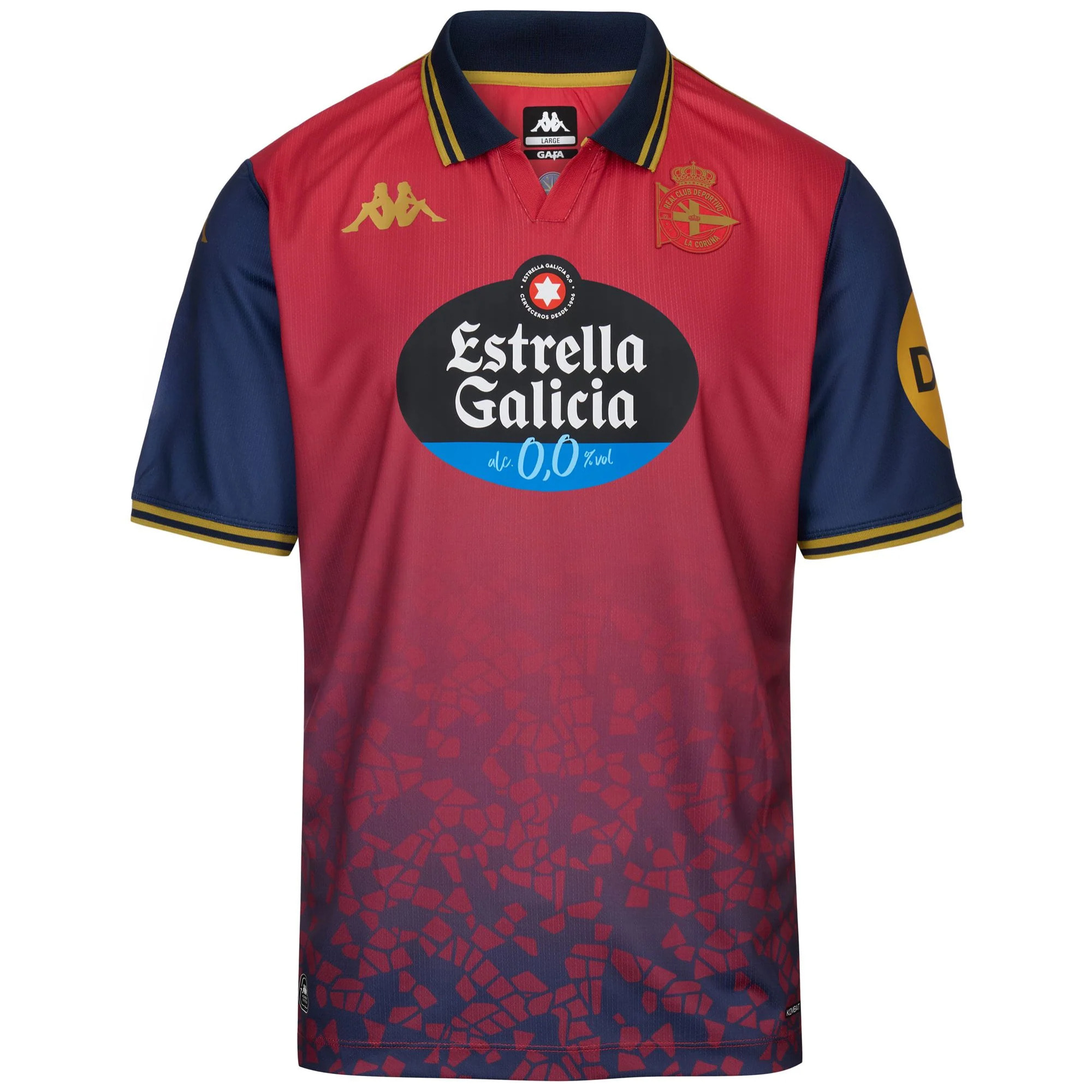 Maglie gioco Kappa Uomo Kombat 2026 Away Deportivo Rosso