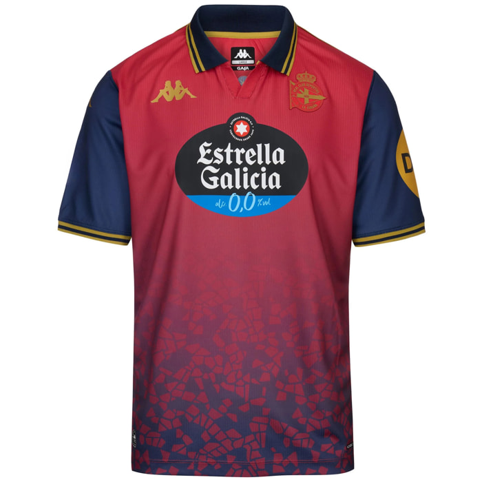 Maglie gioco Kappa Uomo Kombat 2026 Away Deportivo Rosso