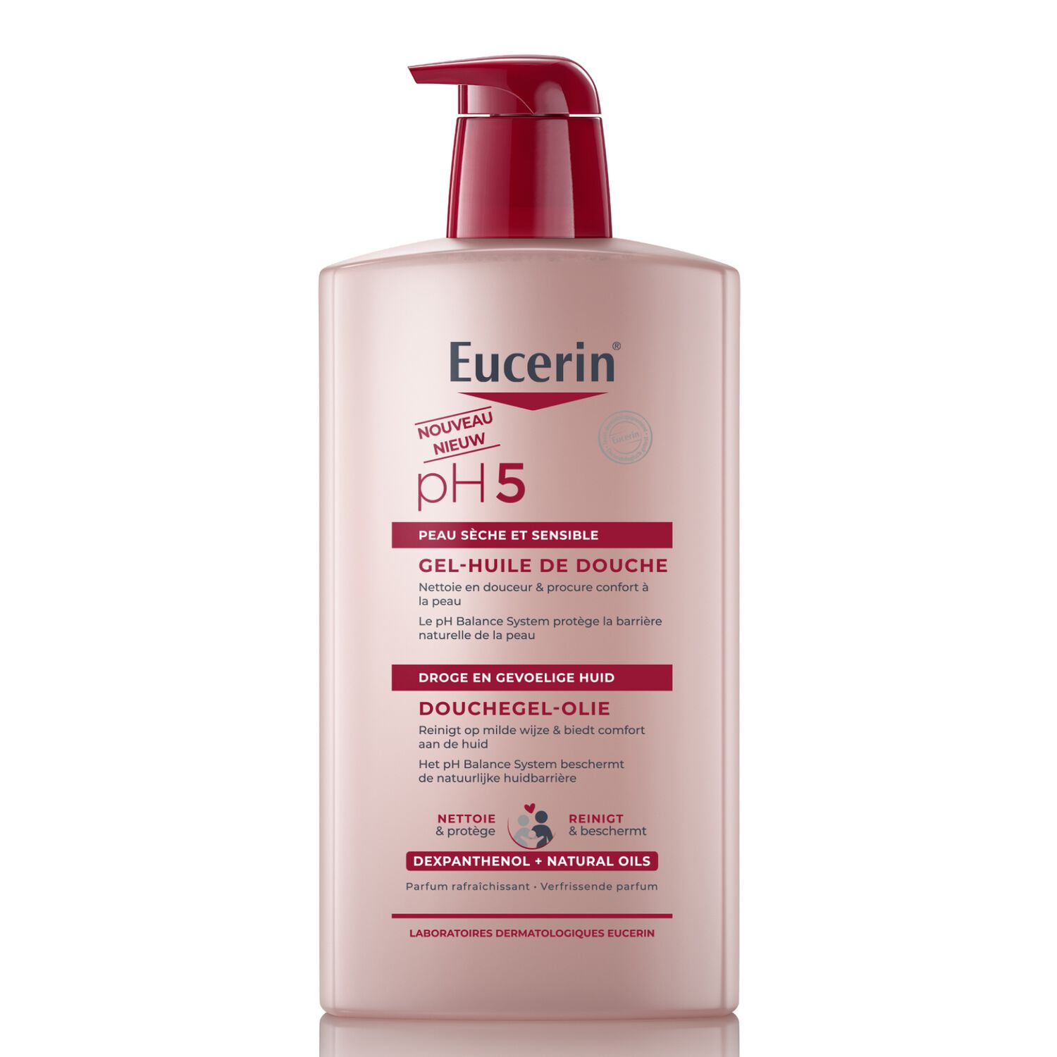 pH5 Gel-Huile de Douche - Gel-huile de douche peaux sèches et sensibles
