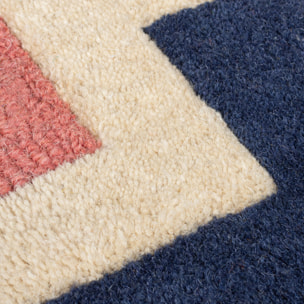 Tapis en laine BLOCKS RETRO