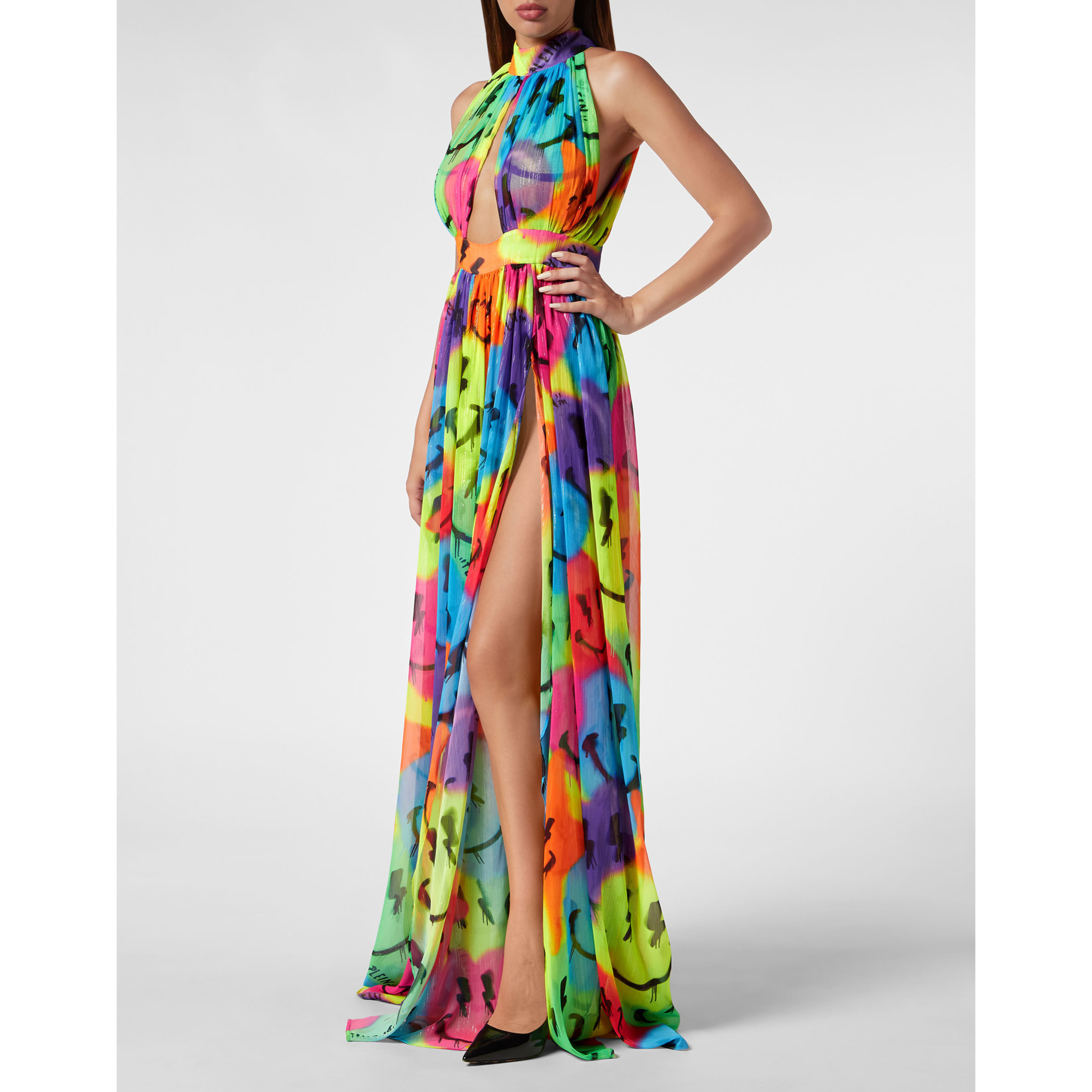 PHILIPP PLEIN Long Dress SMILE