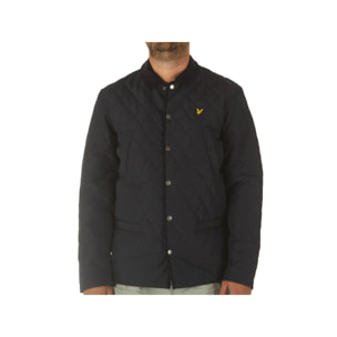 Giacche Lyle & Scott Quilted Jacket Dark Navy Blu