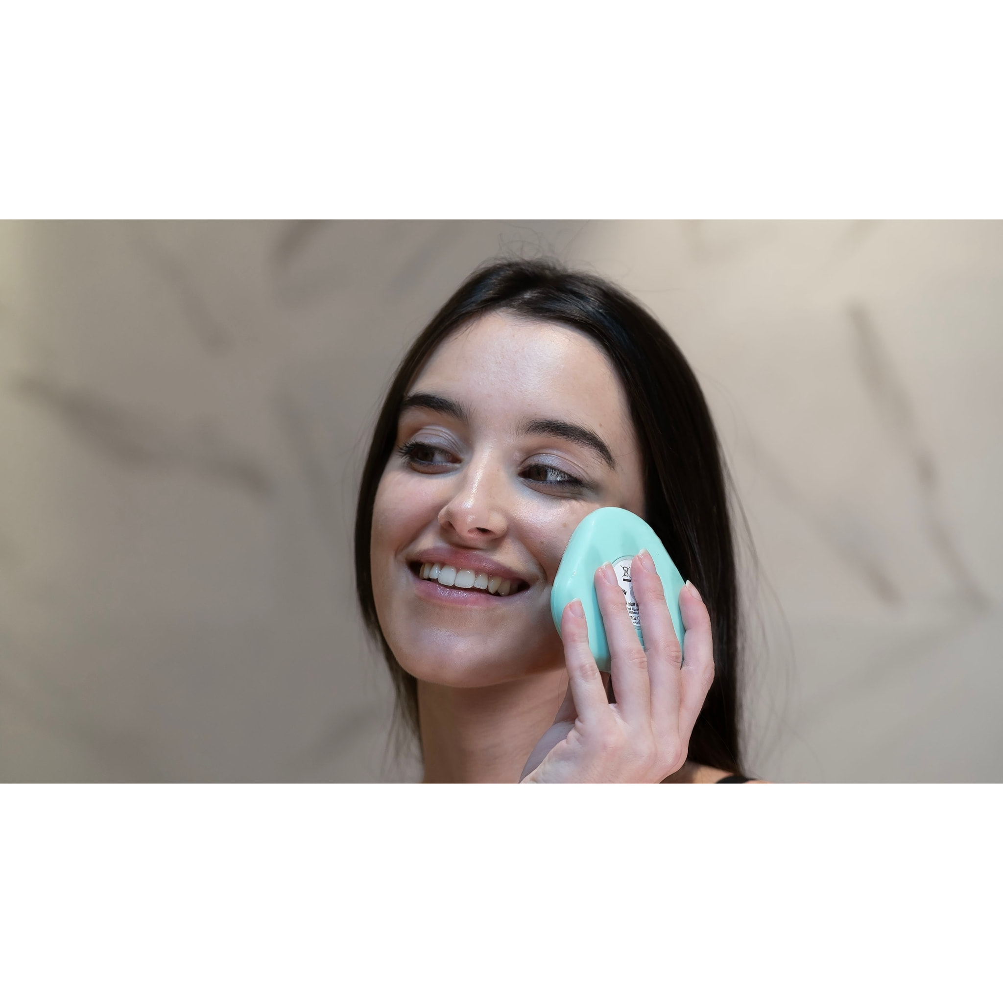 nettoyant pour le visage brosse 3d en silicone