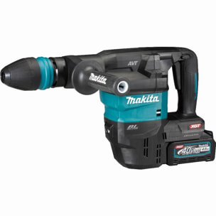 Marteau piqueur 40V SDS-MAX XGT - MAKITA - avec 2 batteries 4Ah - chargeur - COFFRET - HM001GM201