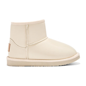 Botas Australianas Mini de Charol Beige B&W