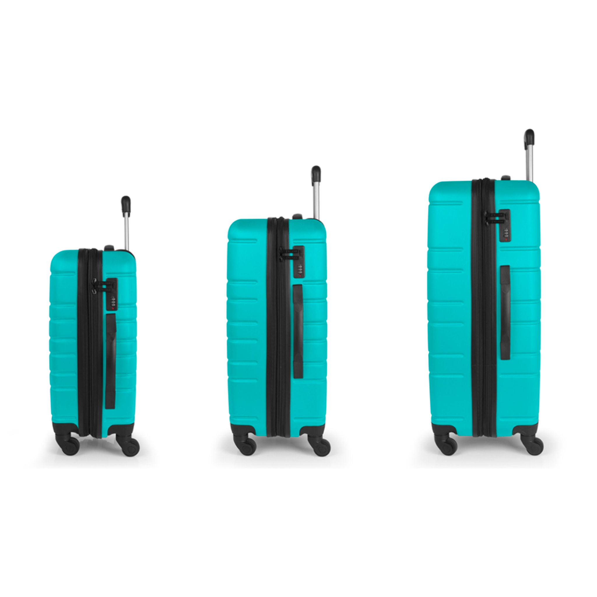 Juego de 3 maletas (cabina, mediana y grande) ZERO