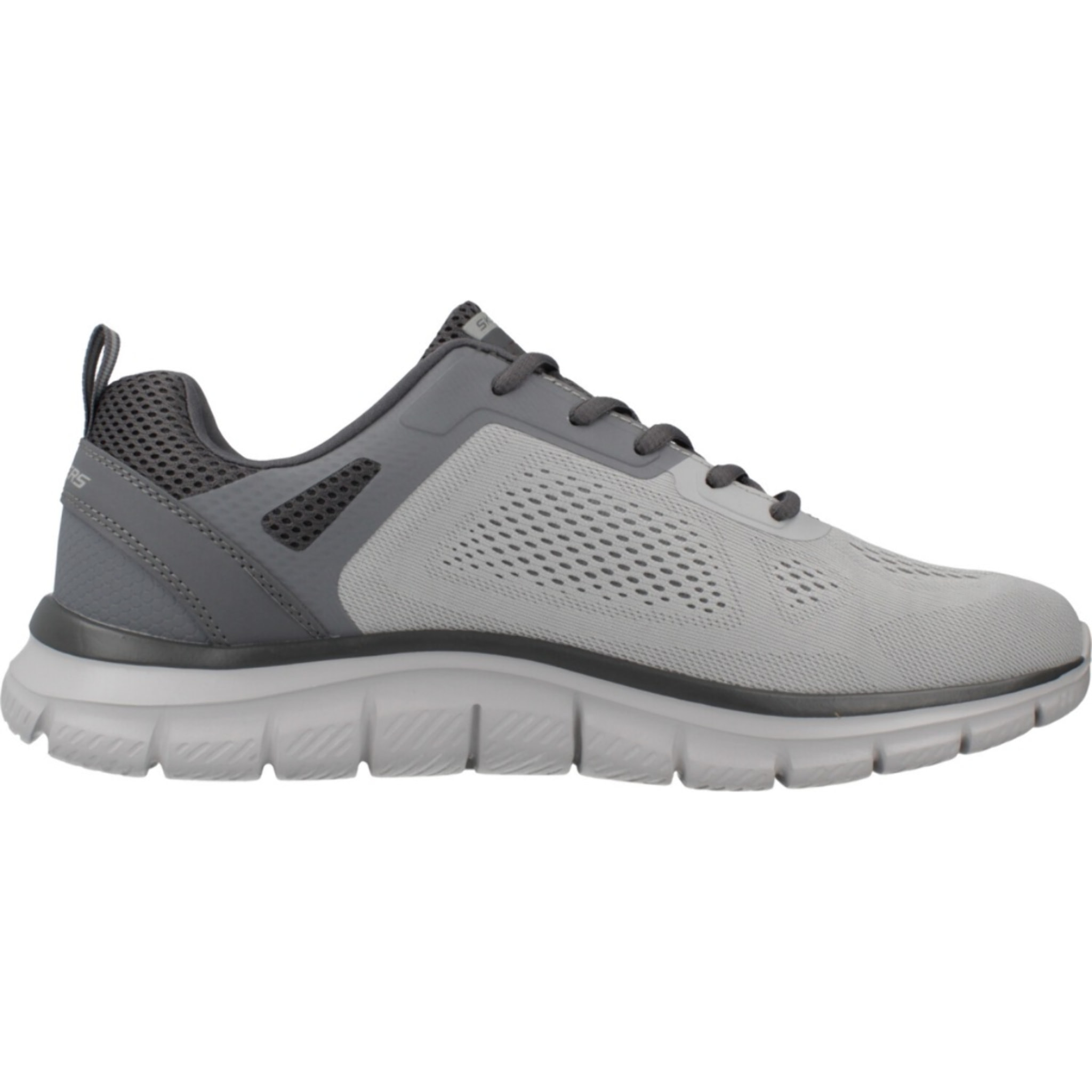 Sneakers De  Hombre Track Gris