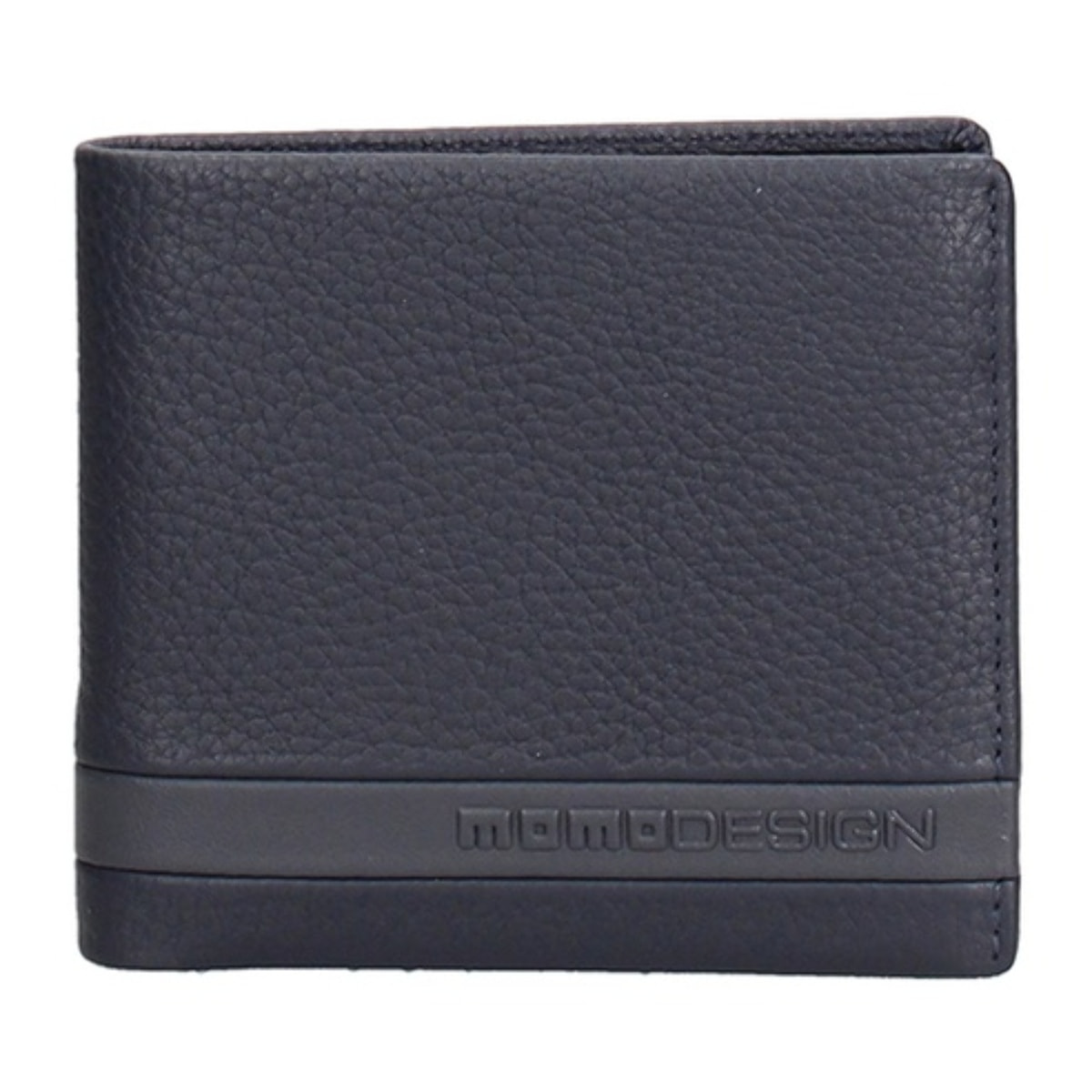 Portafoglio uomo in vera pelle - Modello Erebo Pro - Casual - 9.5 x 11.0 x 2.0 cm