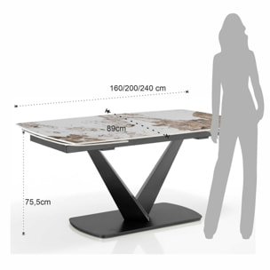 TOMASUCCI Table extensible HANDS 2