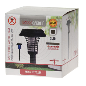 Well Home Luz Matamosquitos 2 en 1 con Energía Solar: Eficaz y Eco-Amigable