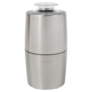 Moulin à café électrique Acier inoxydable Bomann KSW6089CB-Inox