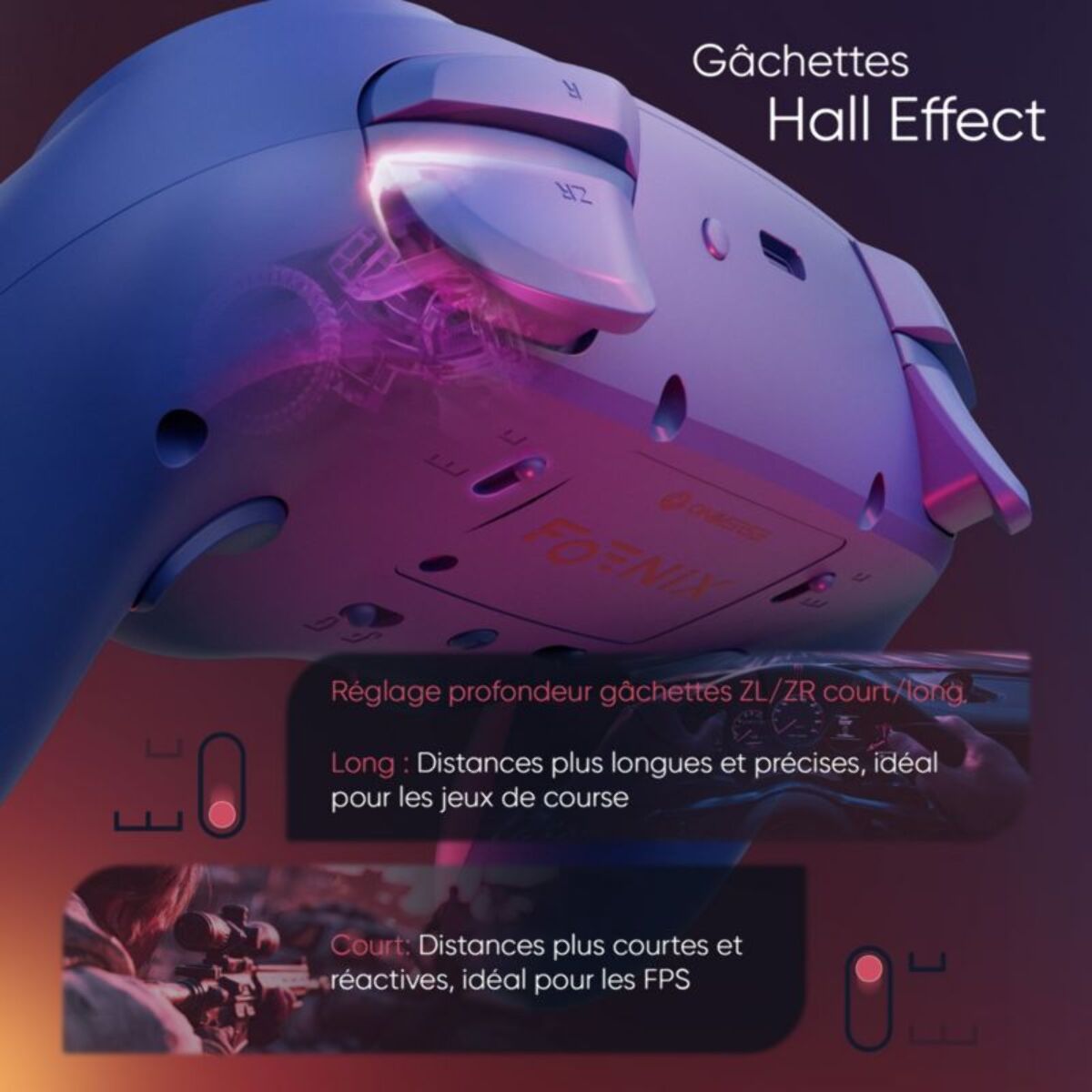 Manette ONIVERSE Foenix Violette