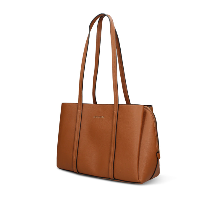 Borsa a mano da donna - Modello Edera Nova - Pelle vegana PU - 32.0 x 22.0 x 14.0 cm