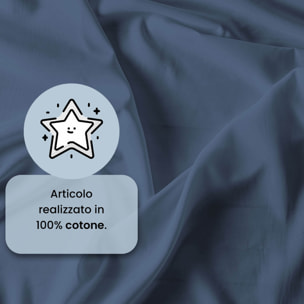 COMPLETO LETTO MAX COLOR, 100% Cotone, Made in Italy - AVIO
