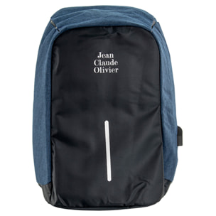 MOCHILA ANTIRROBO AZUL JEAN CLAUDE OLIVIER