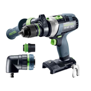 Perceuse-visseuse à percussion sans fil QUADRIVE TPC 18/4 I-Basic-Set - FESTOOL - accessoires - Systainer - 577625