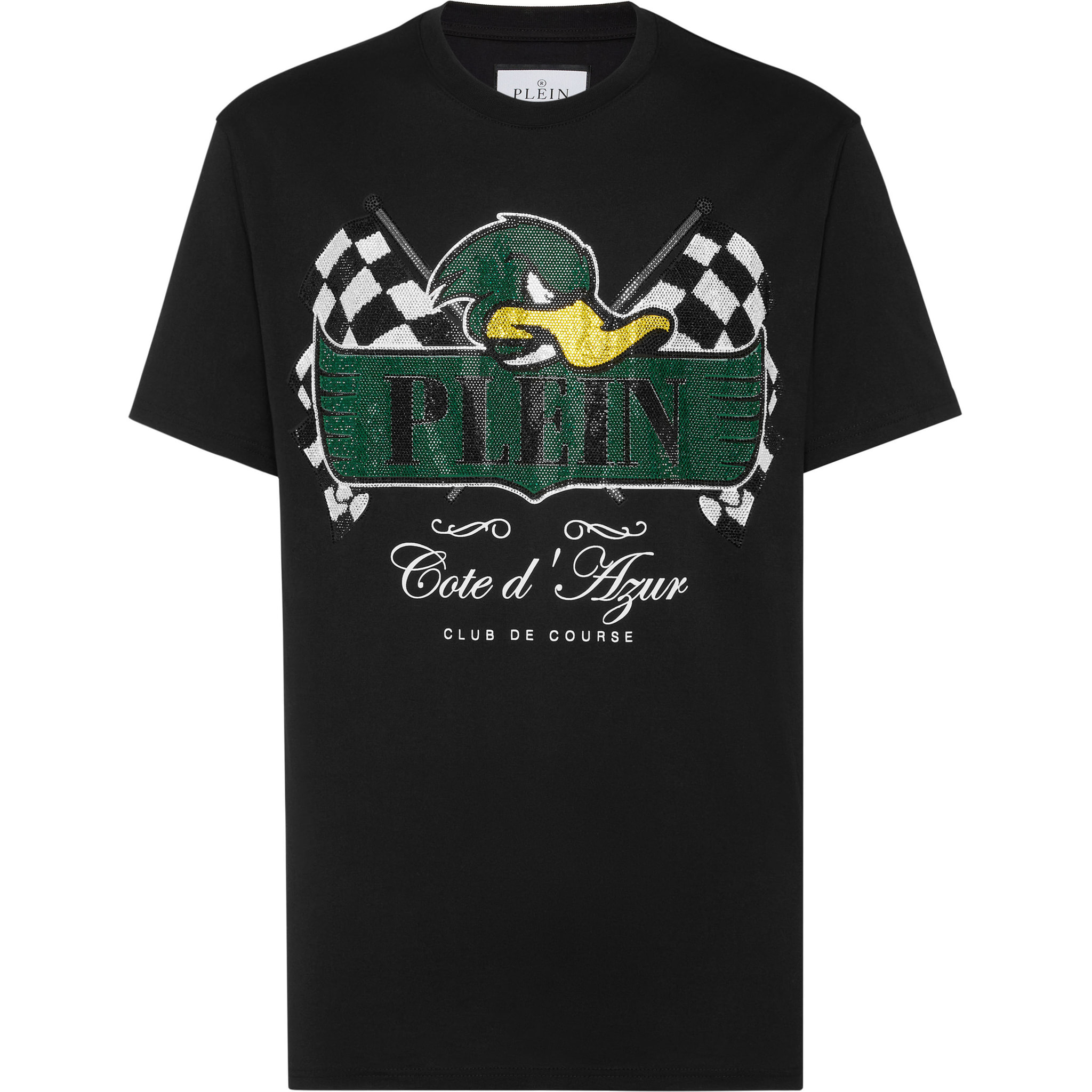PHILIPP PLEIN Camiseta de cuello redondo y manga corta DUCK