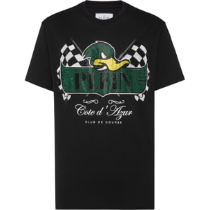 PHILIPP PLEIN Camiseta de cuello redondo y manga corta DUCK