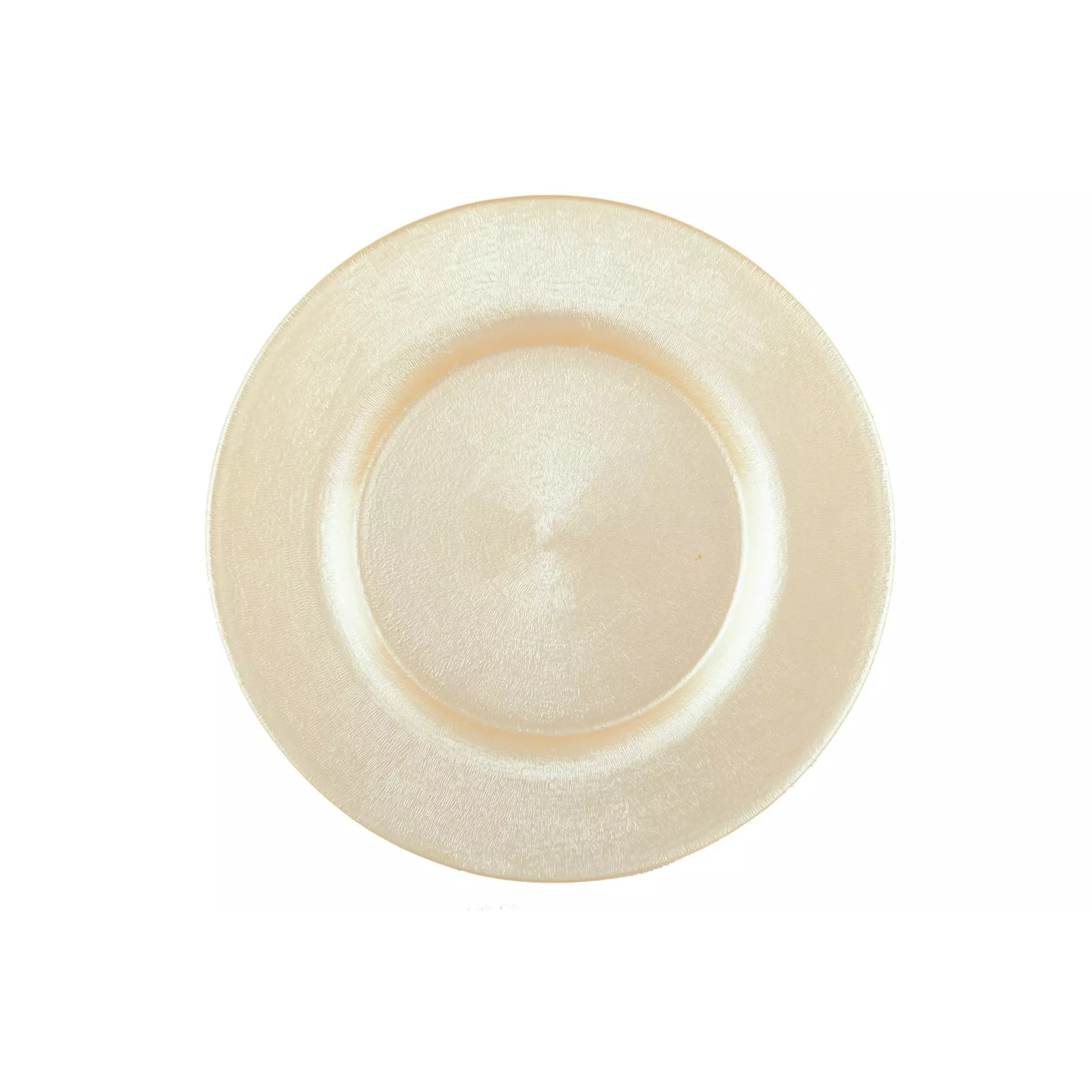 Lot de 6 ASSIETTE PLATE VANILLE