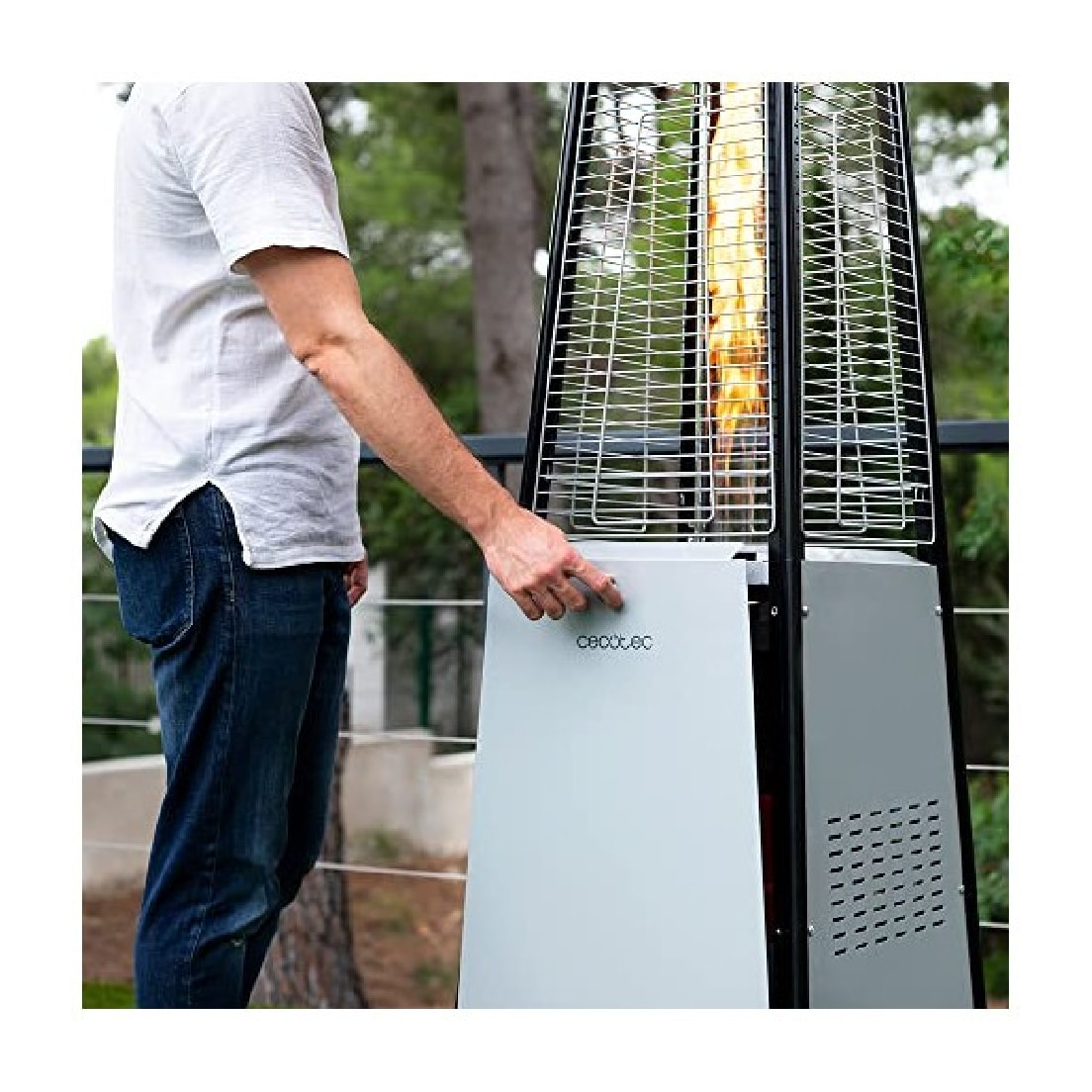 Calefactor de Exterior a gas Ready Warm 8900 Outdoor Microclimate. 13000 W, Gas