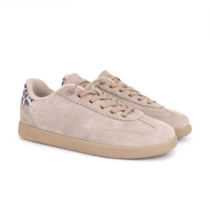 Zapatillas Urban Woman Beige Animal Print