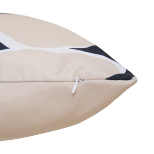 Housse de coussin d'extérieur Nolan 40x40cm déperlant beige