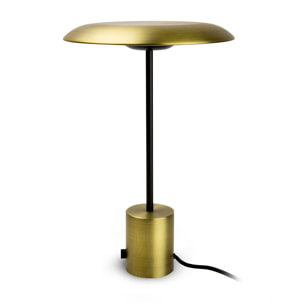 HOSHI Sobremesa oro satinado y negro