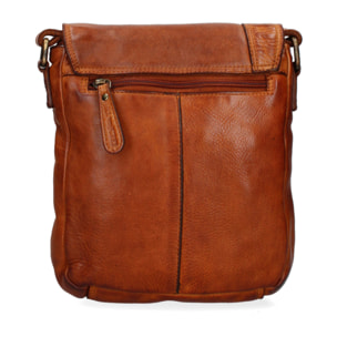 Borsa a tracolla  da uomo In Vera pelle Made in Italy 20x25x6 cm