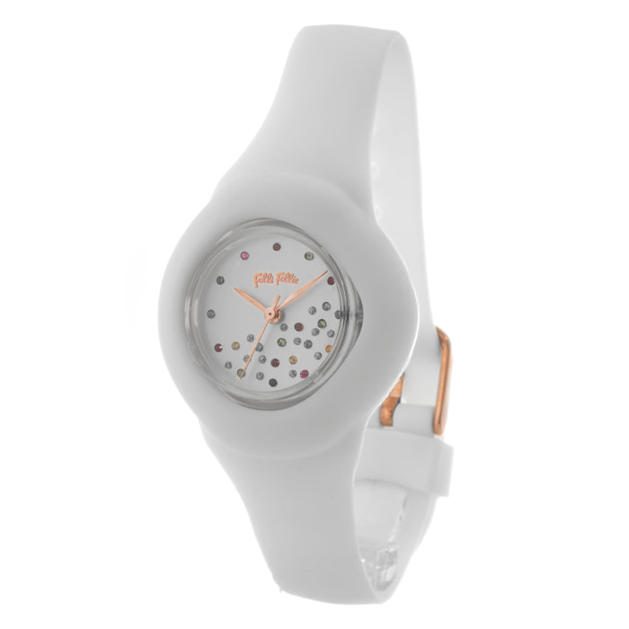 Reloj Folli Follie WF15P044ZSS Mujer Analogico Cuarzo con Correa de Silicona