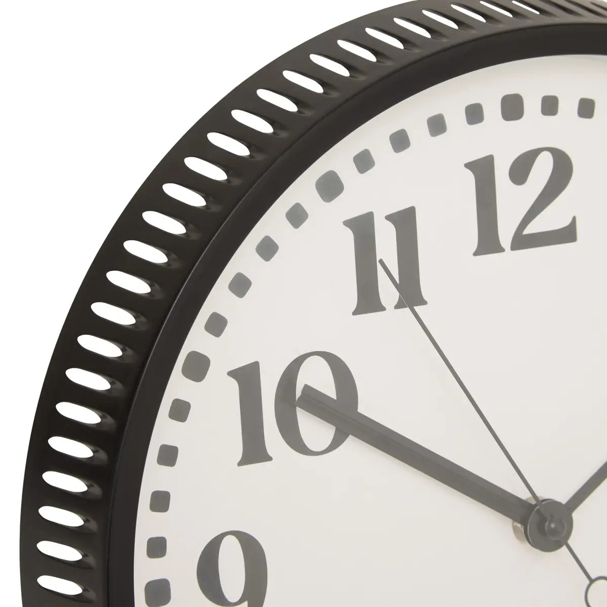Horloge LED Mehdi D.29cm noir