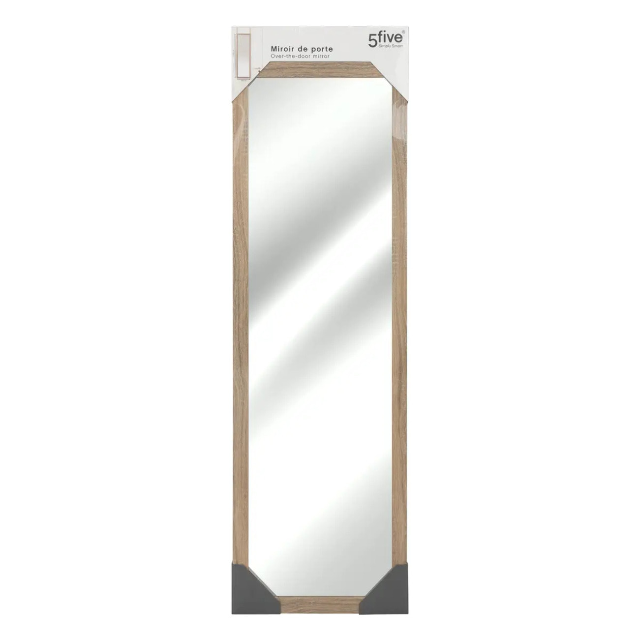 Miroir porte fibre de bois 35X109