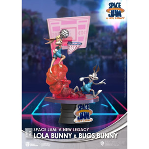 Space Jam: A New Legacy D-Stage PVC Diorama Lola Bunny & Bugs Bunny New Version 15 Cm Beast Kingdom Toys