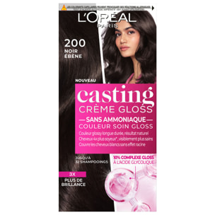 L'Oréal Paris Casting Crème Gloss Coloration 200 Noir ébène