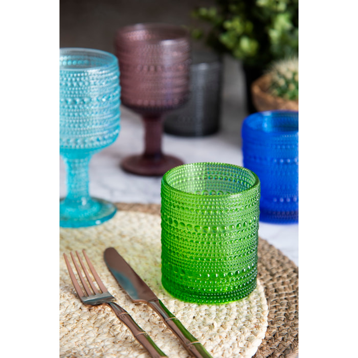 Set de 6 verres Excelsa – Aurora, Verre Multicolore